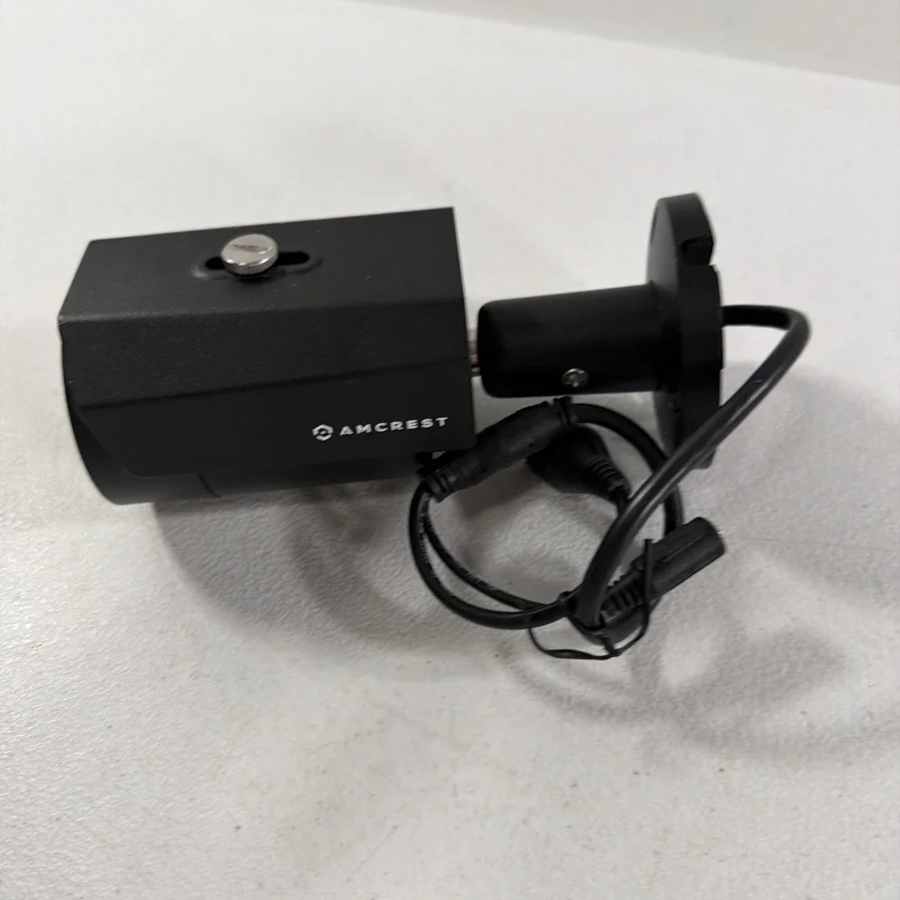 Amcrest IP2M-843EB Wired Black Bullet Security IP Camera AS IS‎ UNTESTED